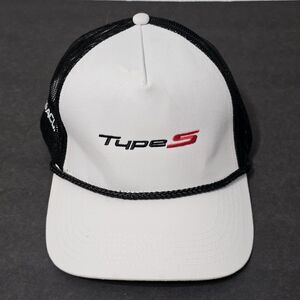Acura Type S Racing White Strapback Hat Cap Motorsports